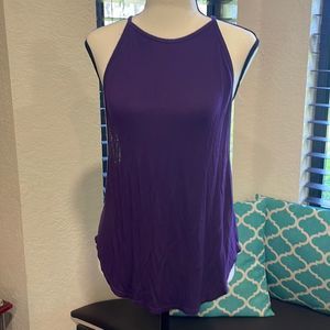 Purple‎ Interval Woman's athletic top